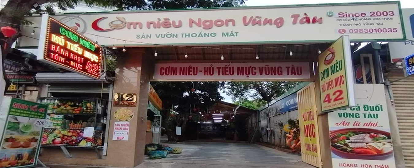 Cơm Niêu Ngon Vũng Tàu ( Sân vườn thoáng mát) 42 Hoàng Hoa Thám Phường Vũng Tàu, TP HCM
