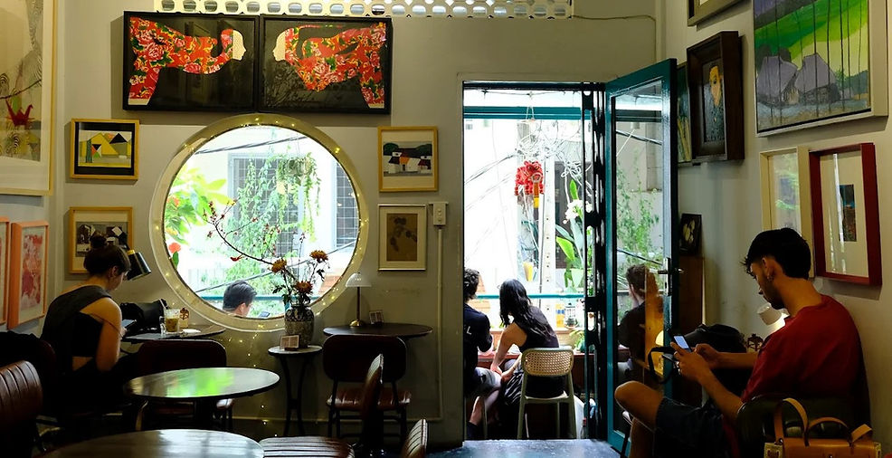 Ghé Coffee - casual specialty - Mạc Thị Bưởi