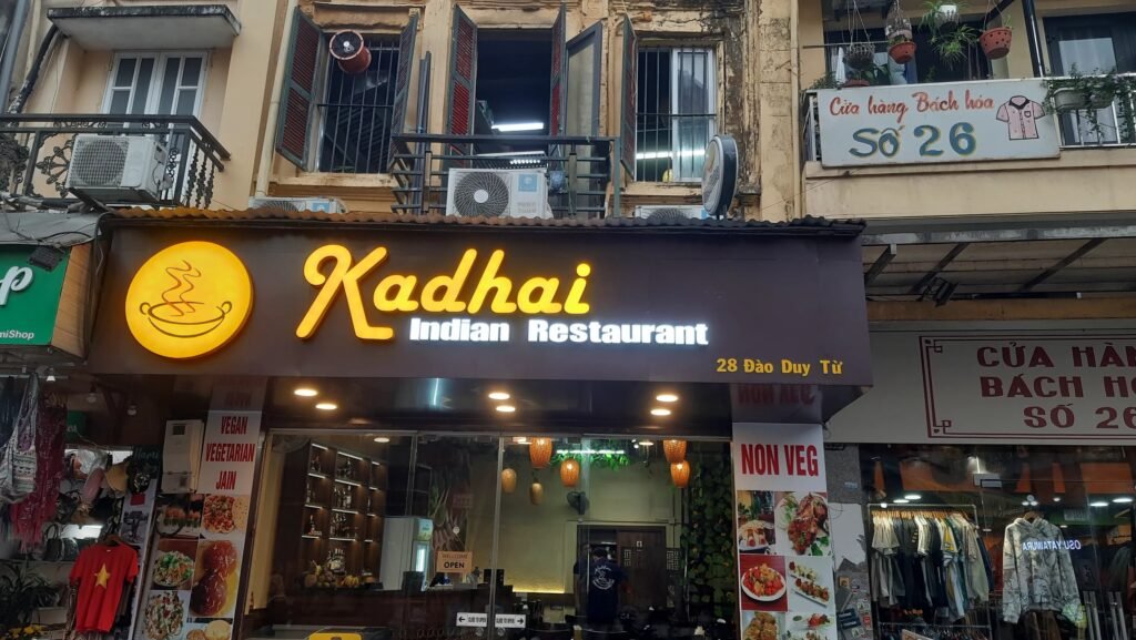 Kadhai Indian Restaurant Hanoi