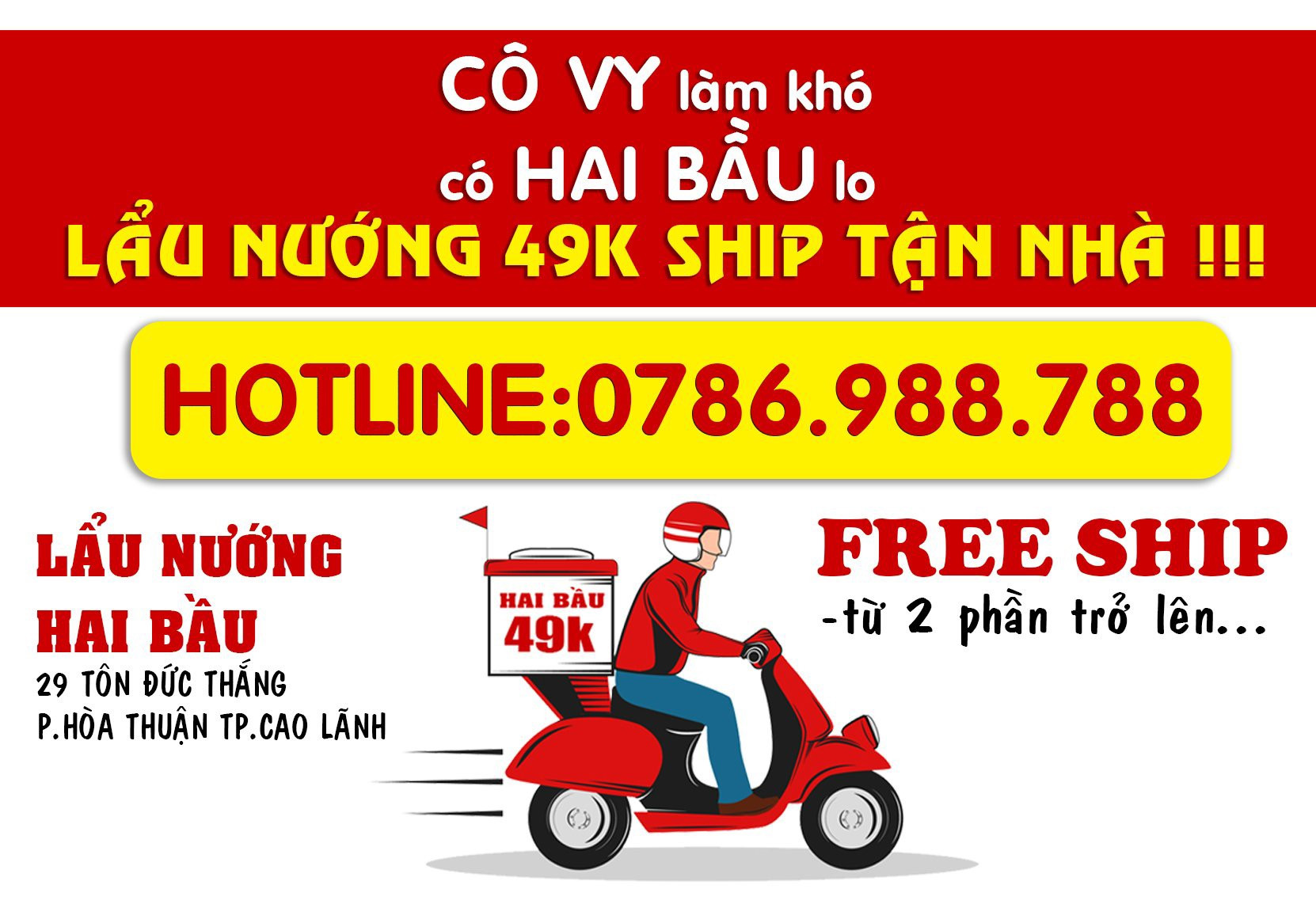 Quán Lẩu Nướng Hai Bầu Ngon Rẻ Nhất Tại Cao Lãnh Đồng Tháp