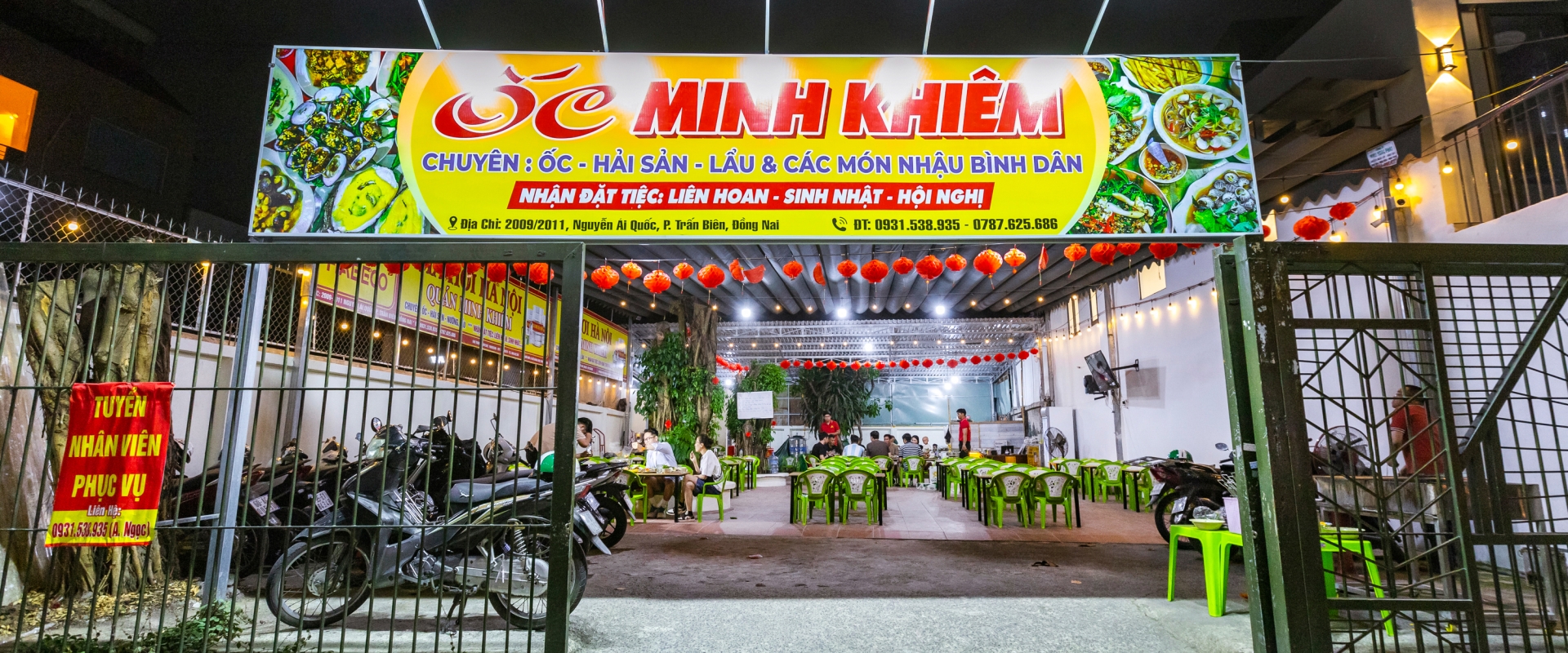 Quán ốc Minh Khiêm I Quán Ốc Ngon Biên Hoà I Quán Nhậu Bình Dân Biên Hoà