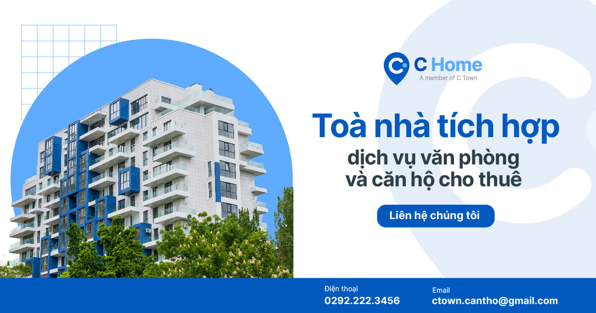 C - HOME CẦN THƠ - Căn hộ dịch vụ - Lưu trú ngắn hạn - dài hạn