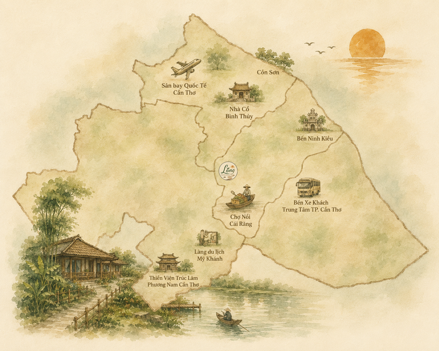 Lặng Homestay - Phong Điền Riverside 2